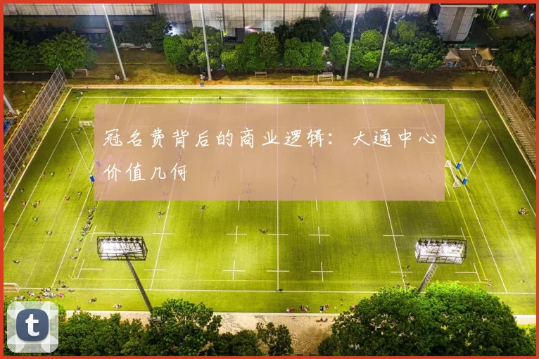 冠名费背后的商业逻辑：大通中心价值几何