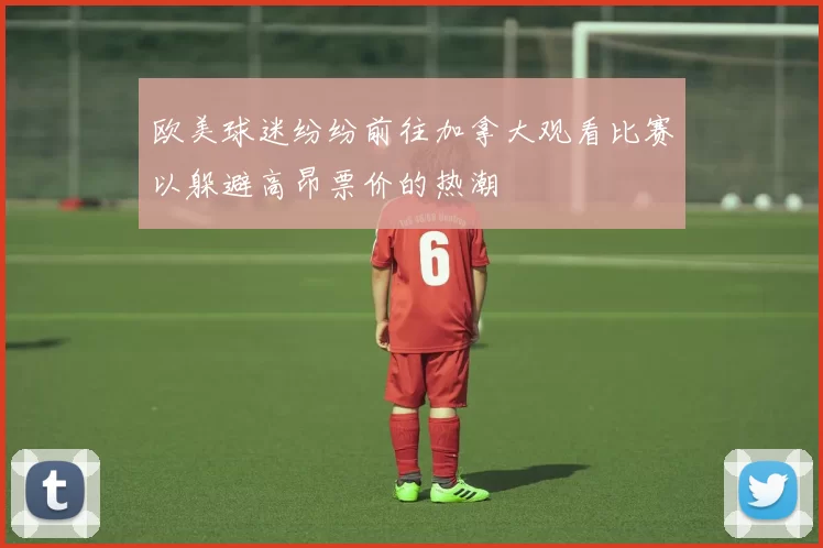 欧美球迷纷纷前往加拿大观看比赛以躲避高昂票价的热潮